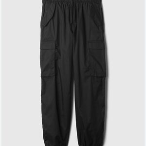 Gap Women's Baggy Cargo Pants Black Size Large Trendy Casual Chic